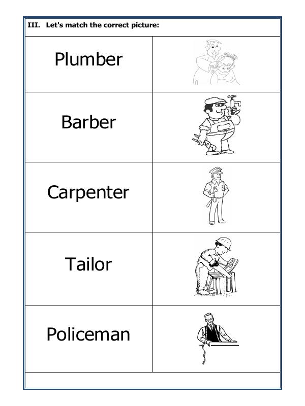 A2ZWorksheets:Science-Humans-Places In Our Neighbourhood And People Who Help Us