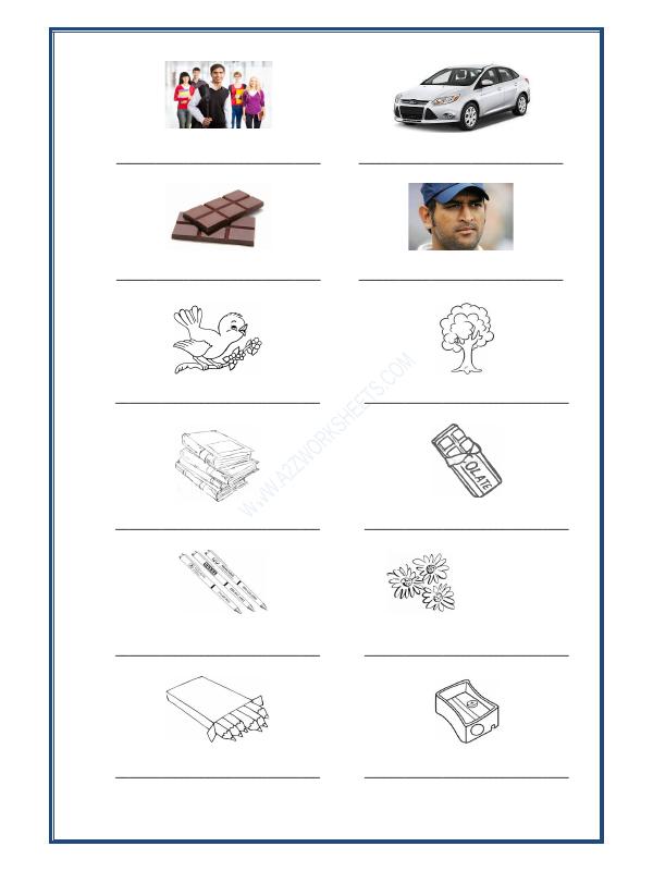 A2ZWorksheets:Language-French-French Worksheet - Qui Est-Ce Qu'Est-Ce Que C'Est