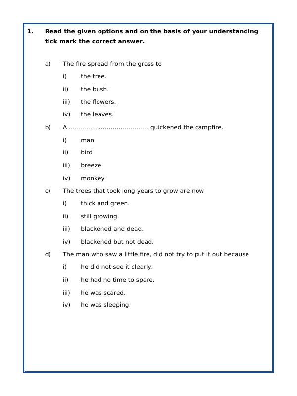 A2ZWorksheets:English-Reading-Comprehension Passage-02