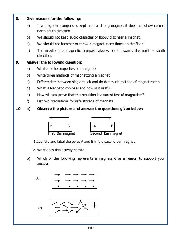 A2ZWorksheets:Science-Fun with Science-Fun With Magnets