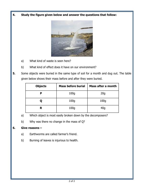 A2ZWorksheets:Science-Environment And Our Surroundings-Garbage In Garbage Out