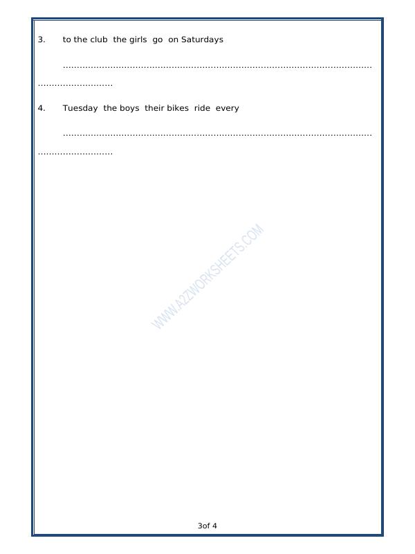 A2ZWorksheets:English-Grammar-Sentence