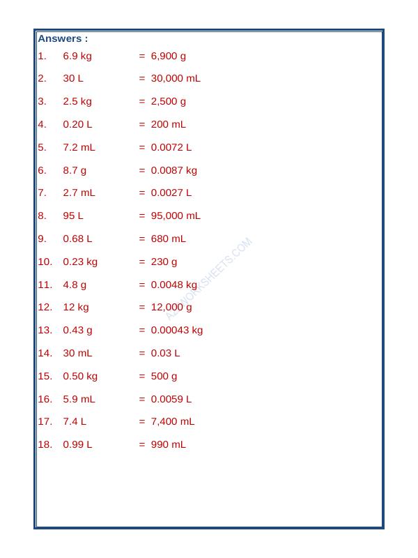 A2ZWorksheets:Maths-Measurement-Measurement (Convert Units)-02