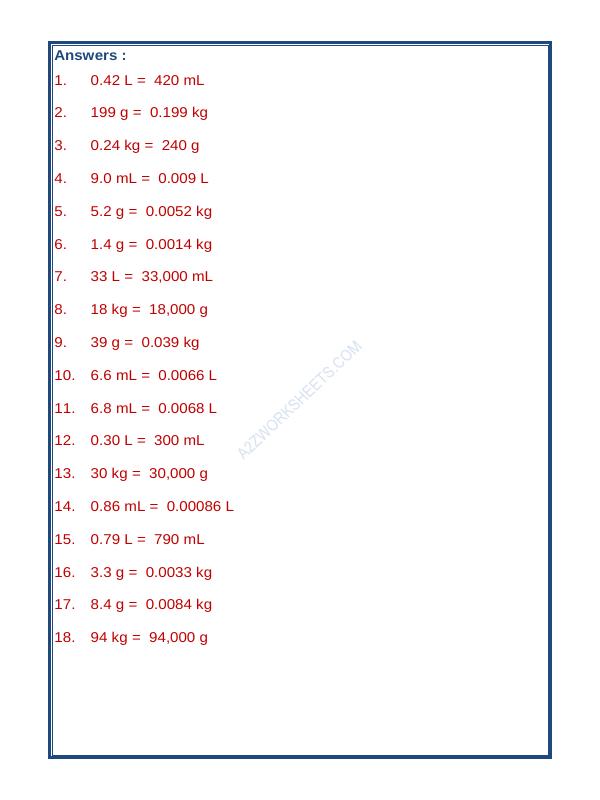 A2ZWorksheets:Maths-Measurement-Measurement (Convert Units)-05
