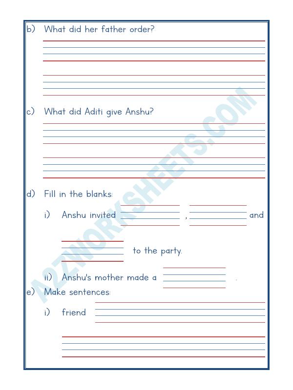 A2ZWorksheets:English-Reading-Comprehension Passage-20