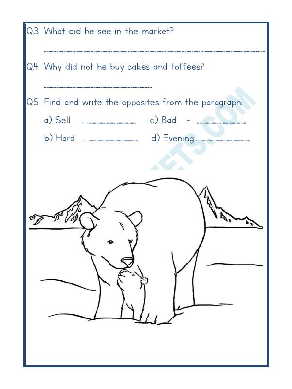 A2ZWorksheets:English-Reading-Comprehension Passage-21