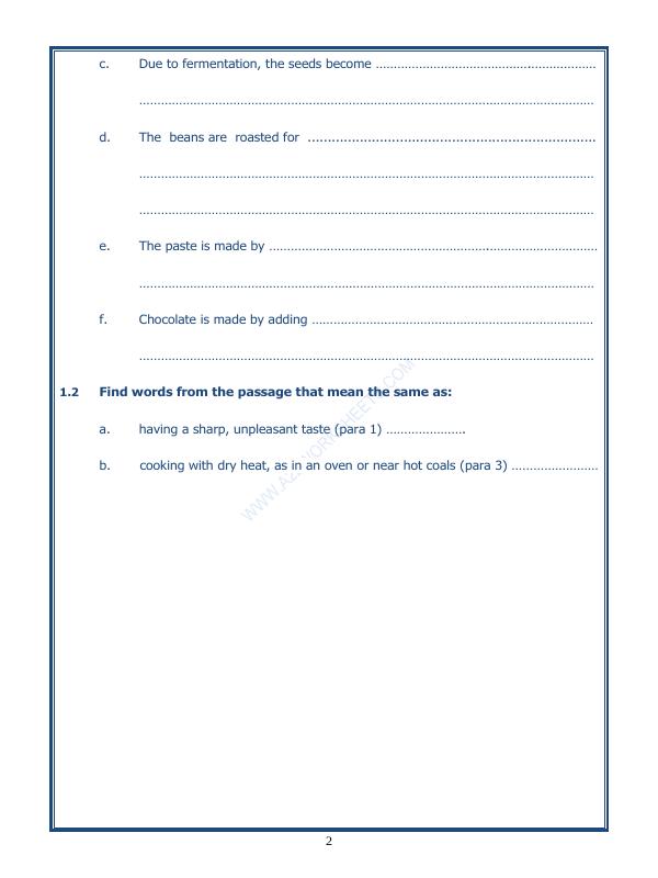 A2ZWorksheets:English-Reading-Comprehension Passage-14