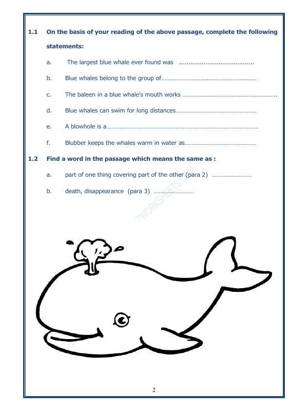 A2ZWorksheets:English-Reading-Comprehension Passage-17