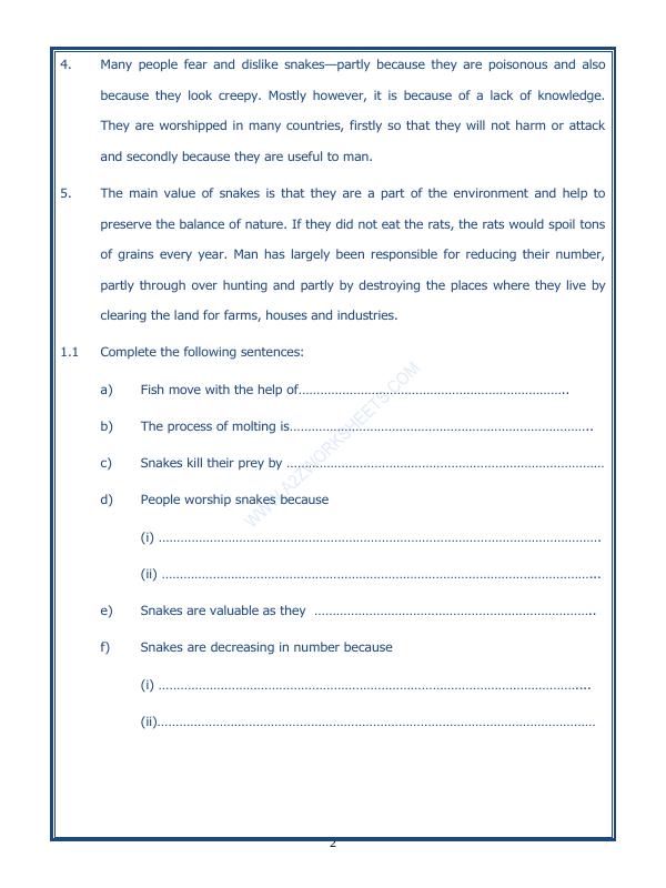 A2ZWorksheets:English-Reading-Comprehension Passage-20