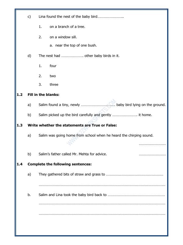 A2ZWorksheets:English-Reading-English Comprehension - 12