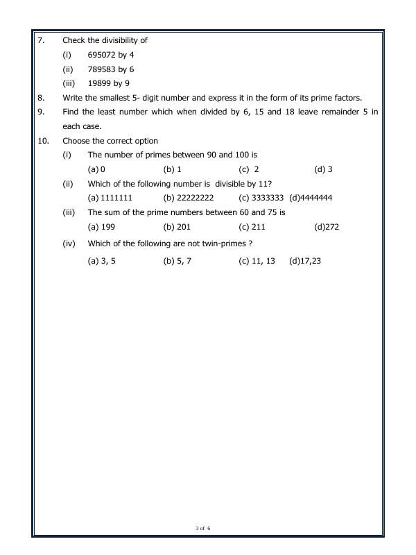 A2ZWorksheets:Maths-Numbers-Playing With Numbers (Factors And Multiples)