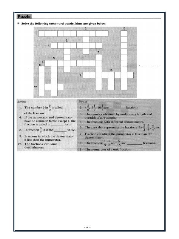 A2ZWorksheets:Maths-Fractions-Fractions