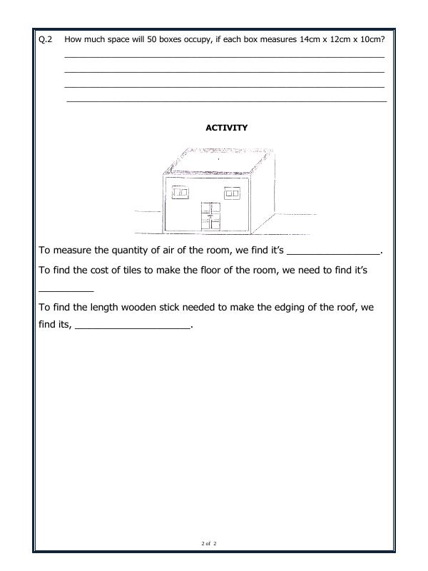 A2ZWorksheets:Maths-Measurement-Volume