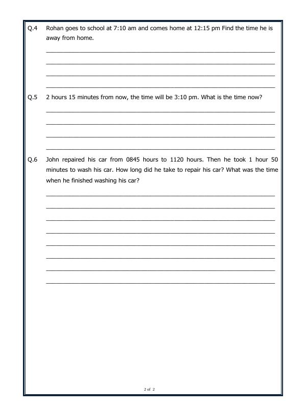 A2ZWorksheets:Maths-Measurement-Time