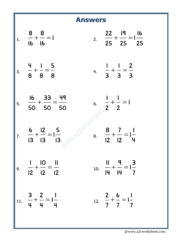 A2ZWorksheets:Maths-Fractions-Let'S Practice Fraction Addition-09