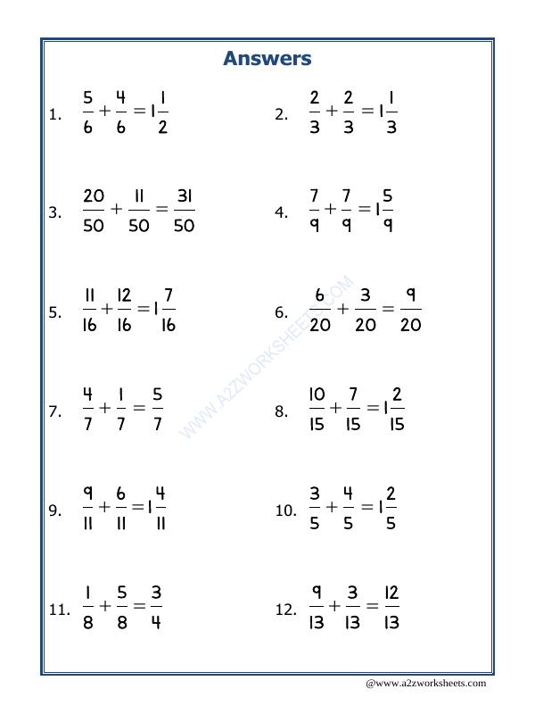 A2ZWorksheets:Maths-Fractions-Let'S Practice Fraction Addition-17