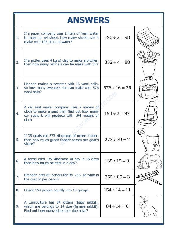 A2ZWorksheets:Maths-Division-Let's Practice Division-04