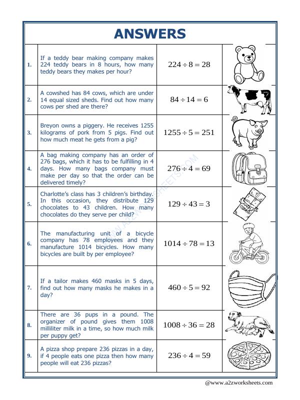A2ZWorksheets:Maths-Division-Let's Practice Division-05