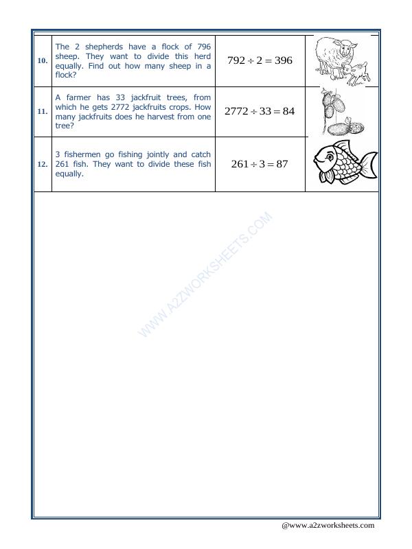 A2ZWorksheets:Maths-Division-Let's Practice Division-05
