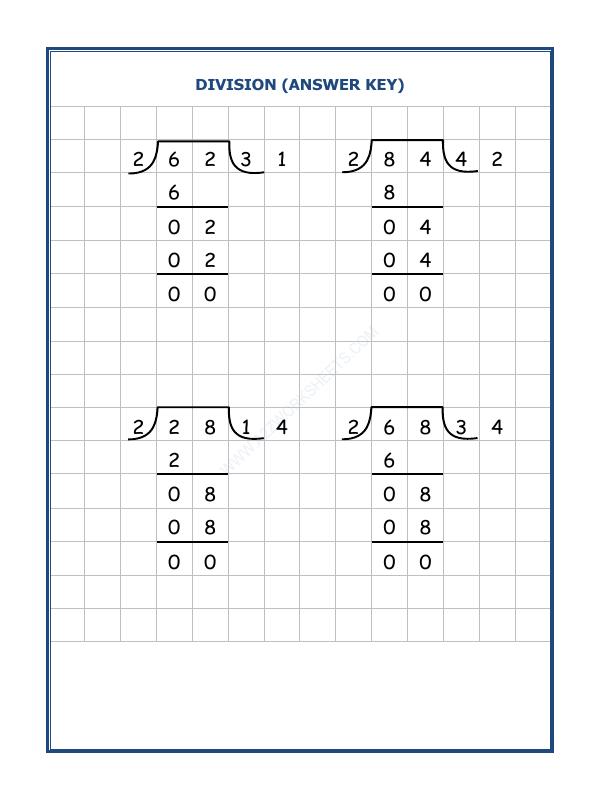 A2ZWorksheets:Maths-Division-Division By 2 - 3