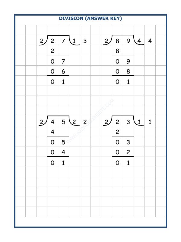 A2ZWorksheets:Maths-Division-Division By 2 - 5