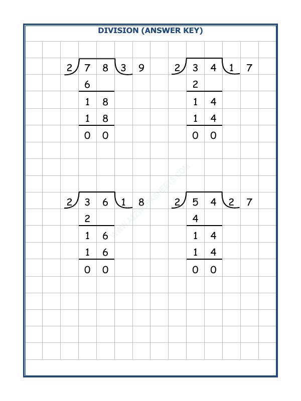 A2ZWorksheets:Maths-Division-Division By 2 - 7
