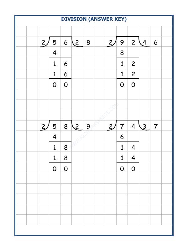 A2ZWorksheets:Maths-Division-Division By 2 - 8