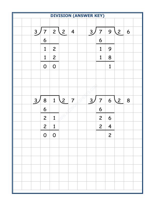 A2ZWorksheets:Maths-Division-Division By 3 - 11