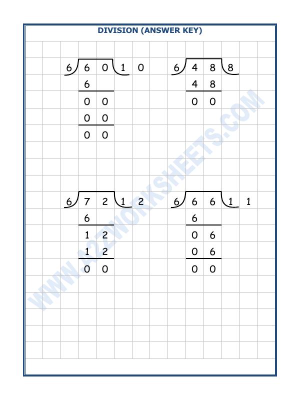 A2ZWorksheets:Maths-Division-Division By 6 - 2