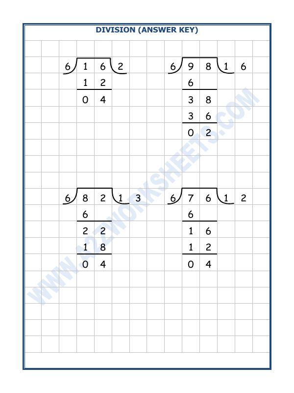 A2ZWorksheets:Maths-Division-Division By 6 - 16