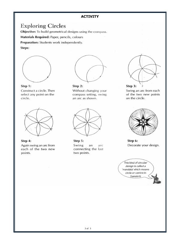 A2ZWorksheets:Maths-Geometry-Circles