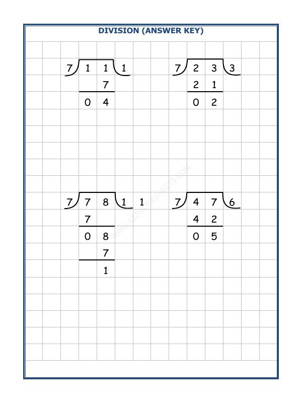 A2ZWorksheets:Maths-Division-Division By 7 - 39