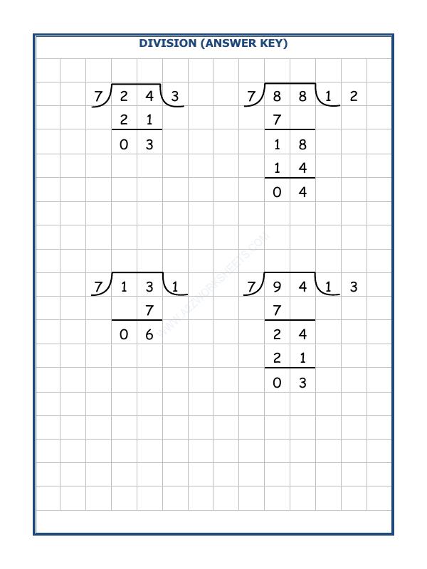 A2ZWorksheets:Maths-Division-Division By 7 - 43