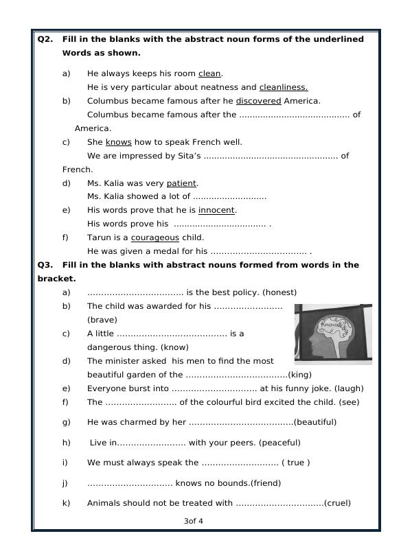 A2ZWorksheets:English-Grammar-Nouns