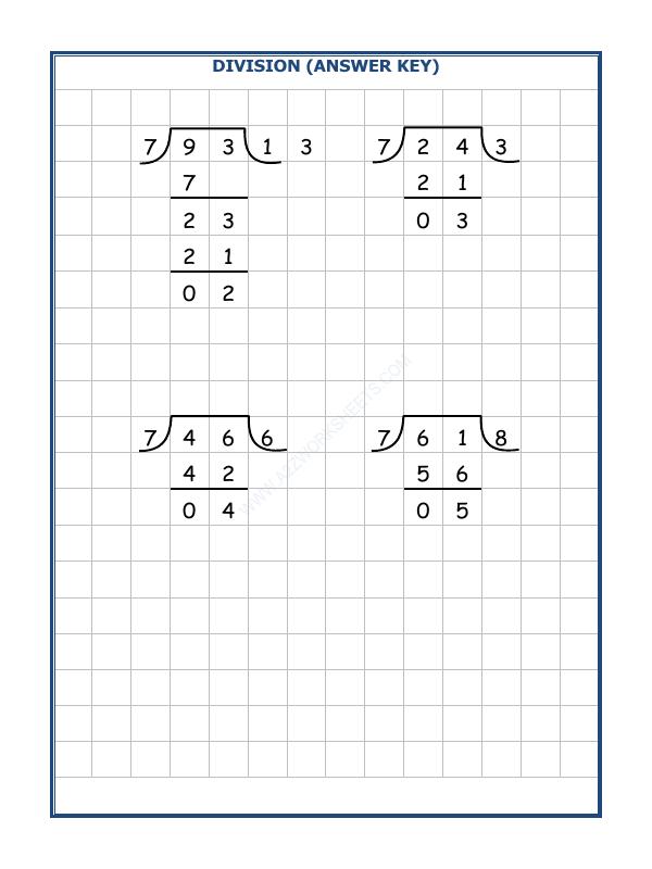 A2ZWorksheets:Maths-Division-Division By 7 - 53