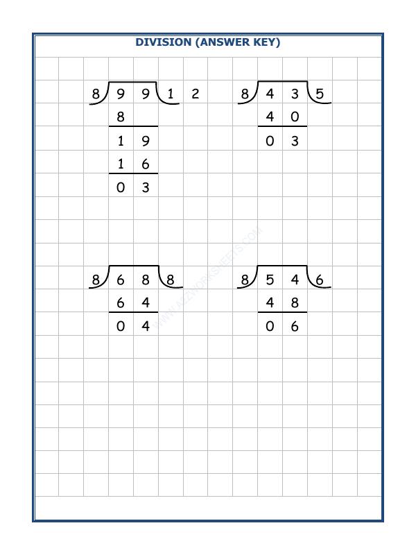A2ZWorksheets:Maths-Division-Division By 8 - 3