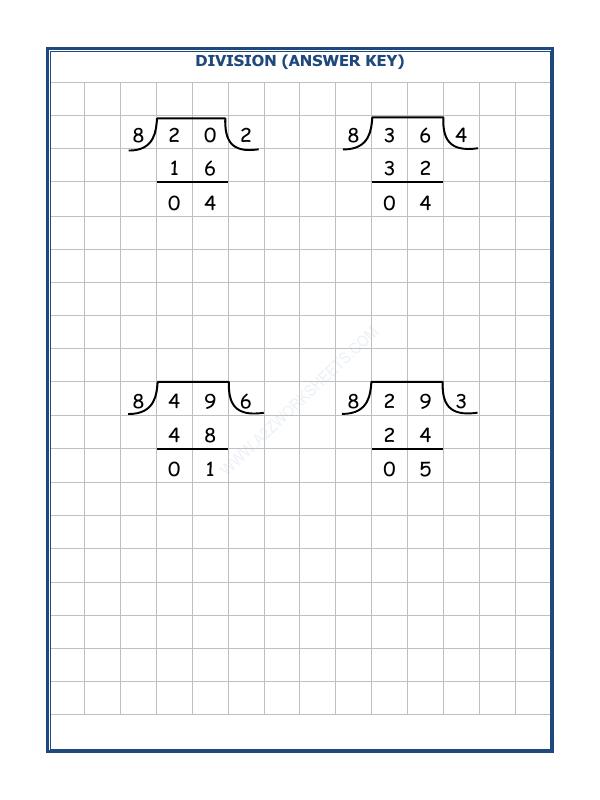 A2ZWorksheets:Maths-Division-Division By 8 - 5