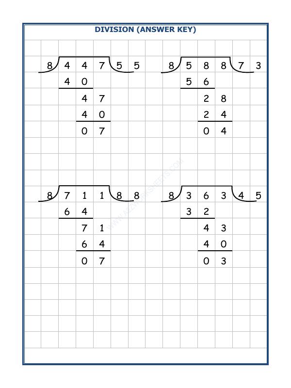 A2ZWorksheets:Maths-Division-Division By 8 - 23