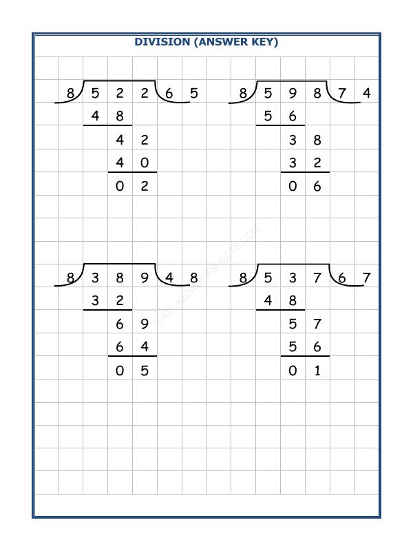A2ZWorksheets:Maths-Division-Division By 8 - 33