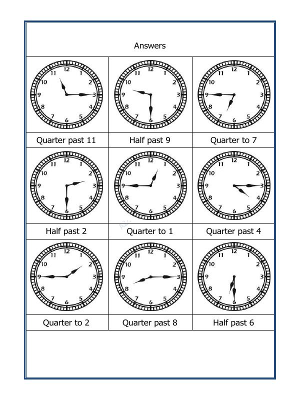 A2ZWorksheets:Maths-Measurement-Tell The Time - 19