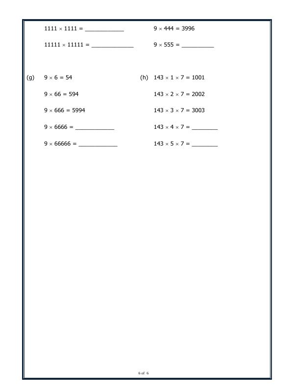 A2ZWorksheets:Maths-Multiplication-Multiplication