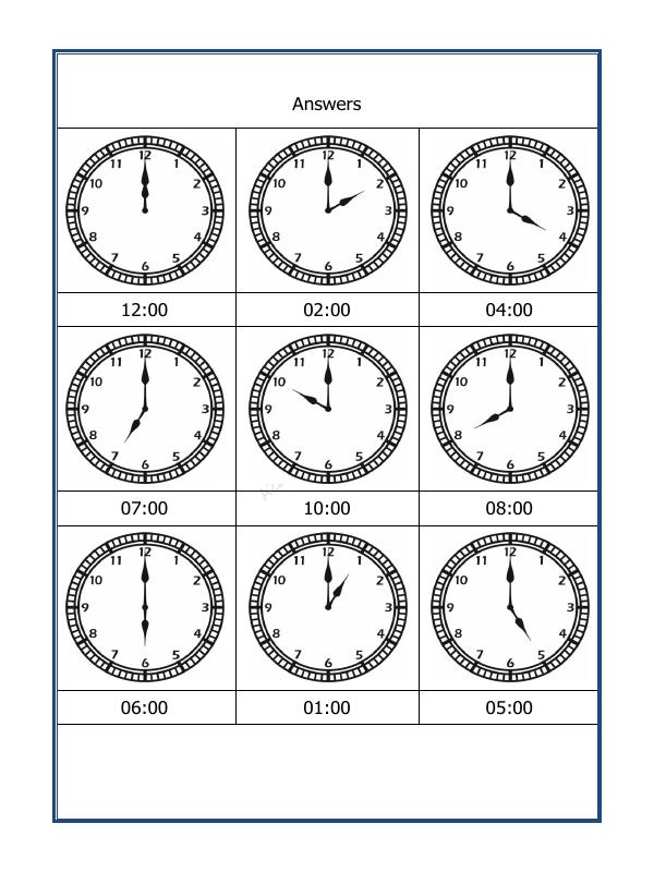 A2ZWorksheets:Maths-Measurement-Draw The Time - 35