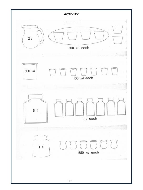 A2ZWorksheets:Maths-Measurement-Measurement Of Capacity