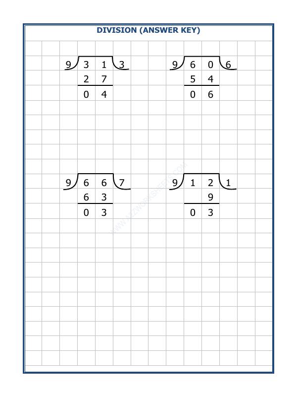 A2ZWorksheets:Maths-Division-Division By 9 - 17