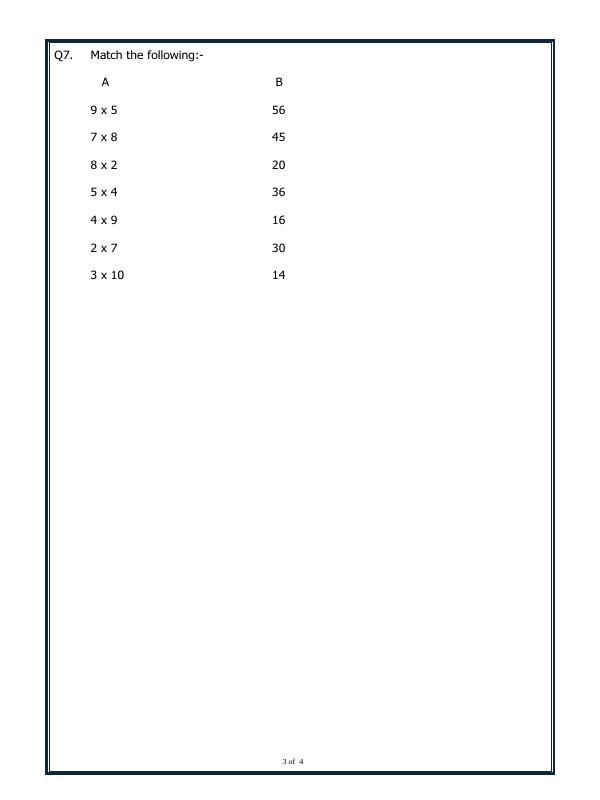 A2ZWorksheets:Maths-Multiplication-Multiplication