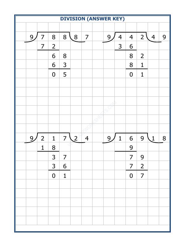 A2ZWorksheets:Maths-Division-Division By 9 - 37