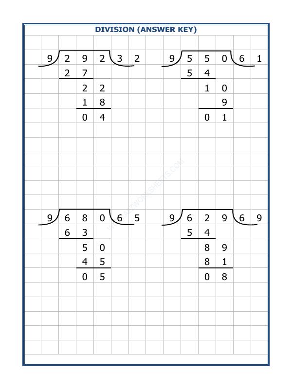 A2ZWorksheets:Maths-Division-Division By 9 - 54