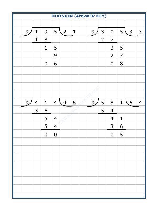 A2ZWorksheets:Maths-Division-Division By 9 - 66