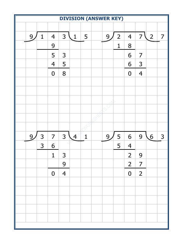 A2ZWorksheets:Maths-Division-Division By 9 - 93