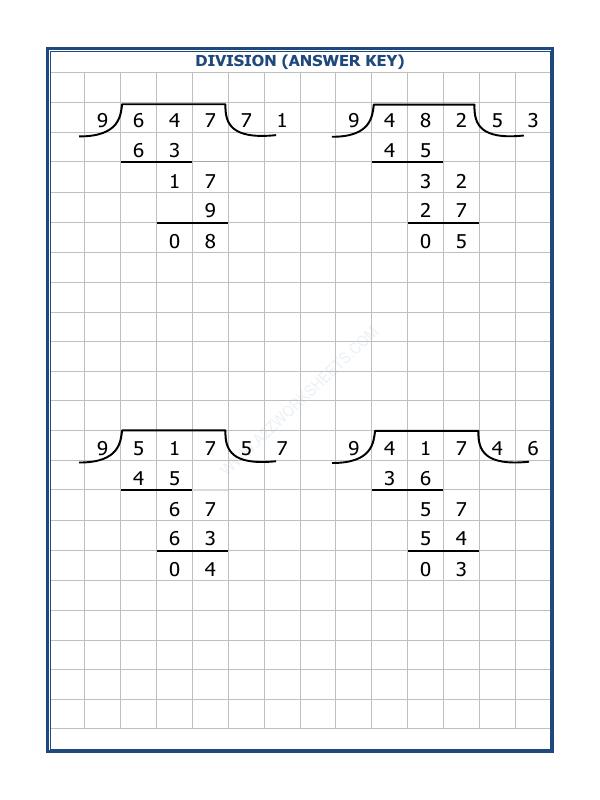A2ZWorksheets:Maths-Division-Division By 9 - 96